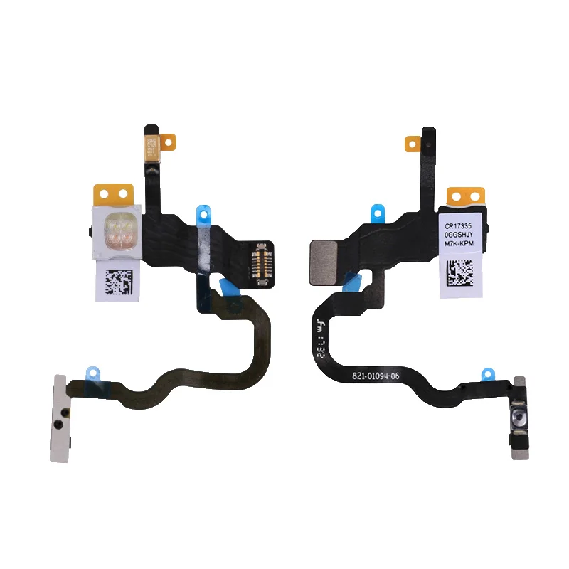 

1PCS Power Flex Cable for iPhone x Switch On Off Ribbon Flex Cable Sensor Proximity flex cable replacement