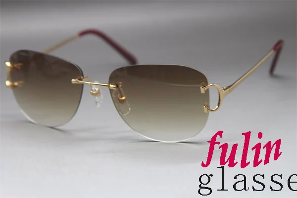 Factory direct sale 4193828 New Style Sunglasses Rimless UV400 Woman  Glasses Size: 18 140 mm|sunglasses small|sunglass salesunglasses dress -  AliExpress