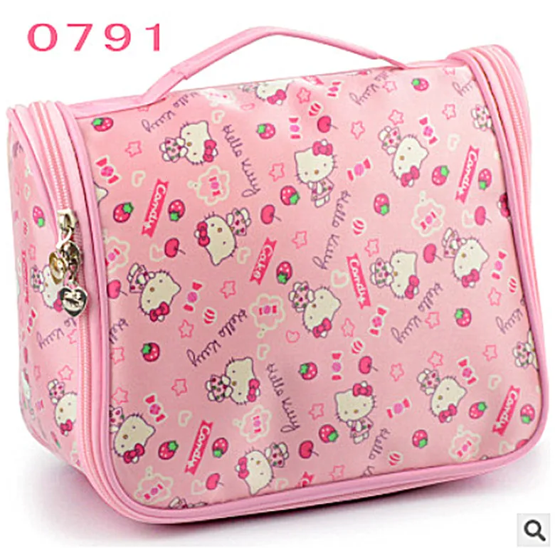 Новая Водонепроницаемая дорожная сумка Hello kitty, сумка для макияжа, YEY-0971-4