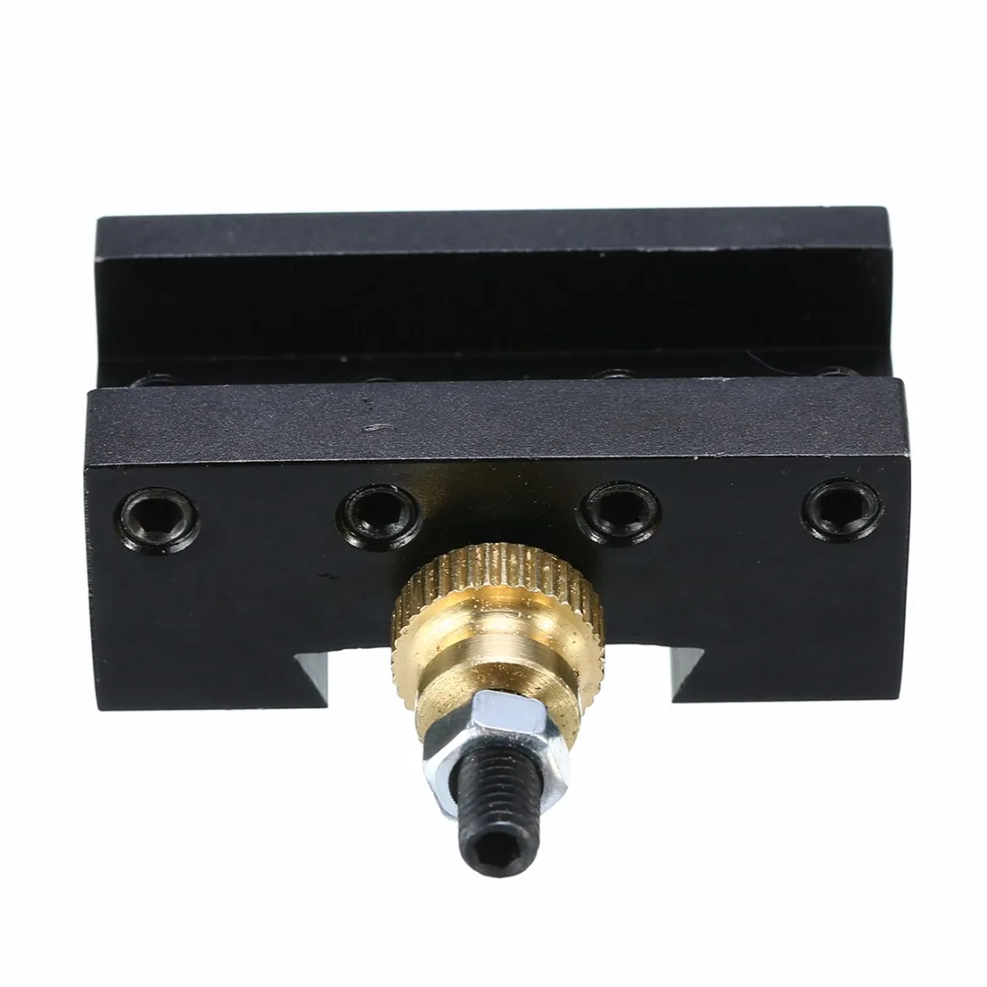 

1/4"-1/2" Lathe Turning Facing Holder Quick Change Tool Post Turning Face Milling Cut Tool Holder For CCMT TCMT Milling Insert