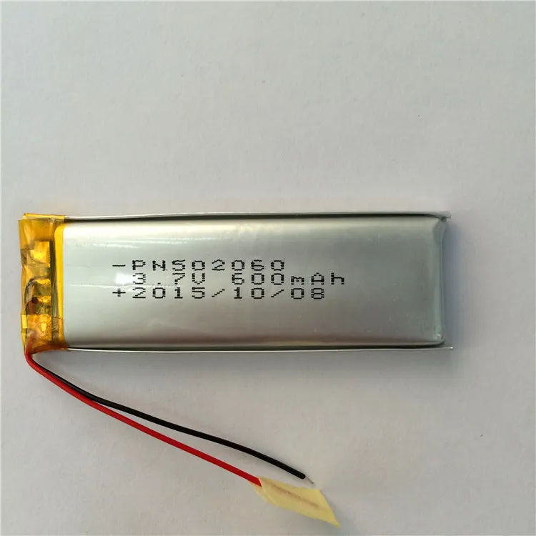 

502060 polymer lithium battery 3.7V MP3 MP4 MP5 recording pen Rechargeable Li-ion Cell