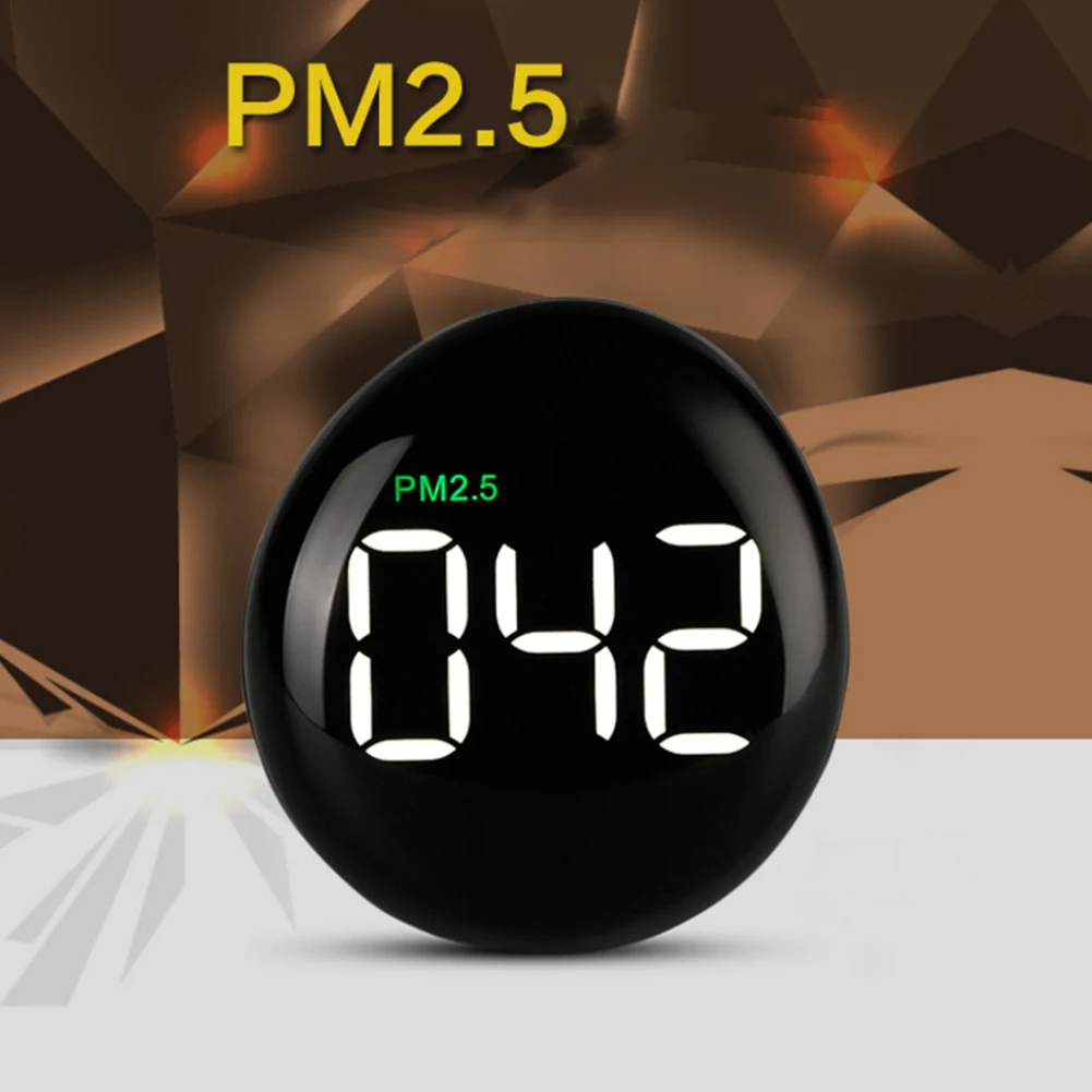 

USB Port Detector Digital Office Home Air Quality Monitor School Battery Powered Indoor Outdoor Hospital Rechargeable Tester Car