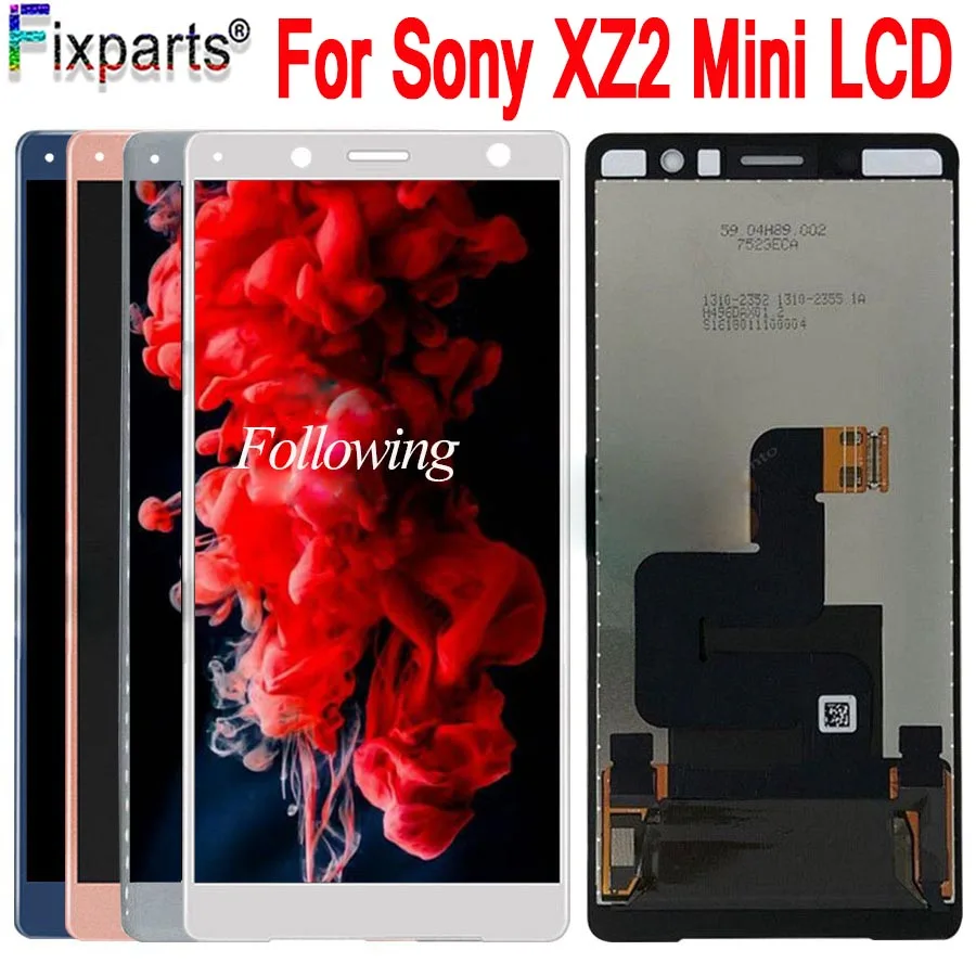 

100% Tested 5.0'' For Sony Xperia XZ2 Compact LCD Display Touch Screen Digitizer Assembly Replacement For Sony XZ2 Mini LCD