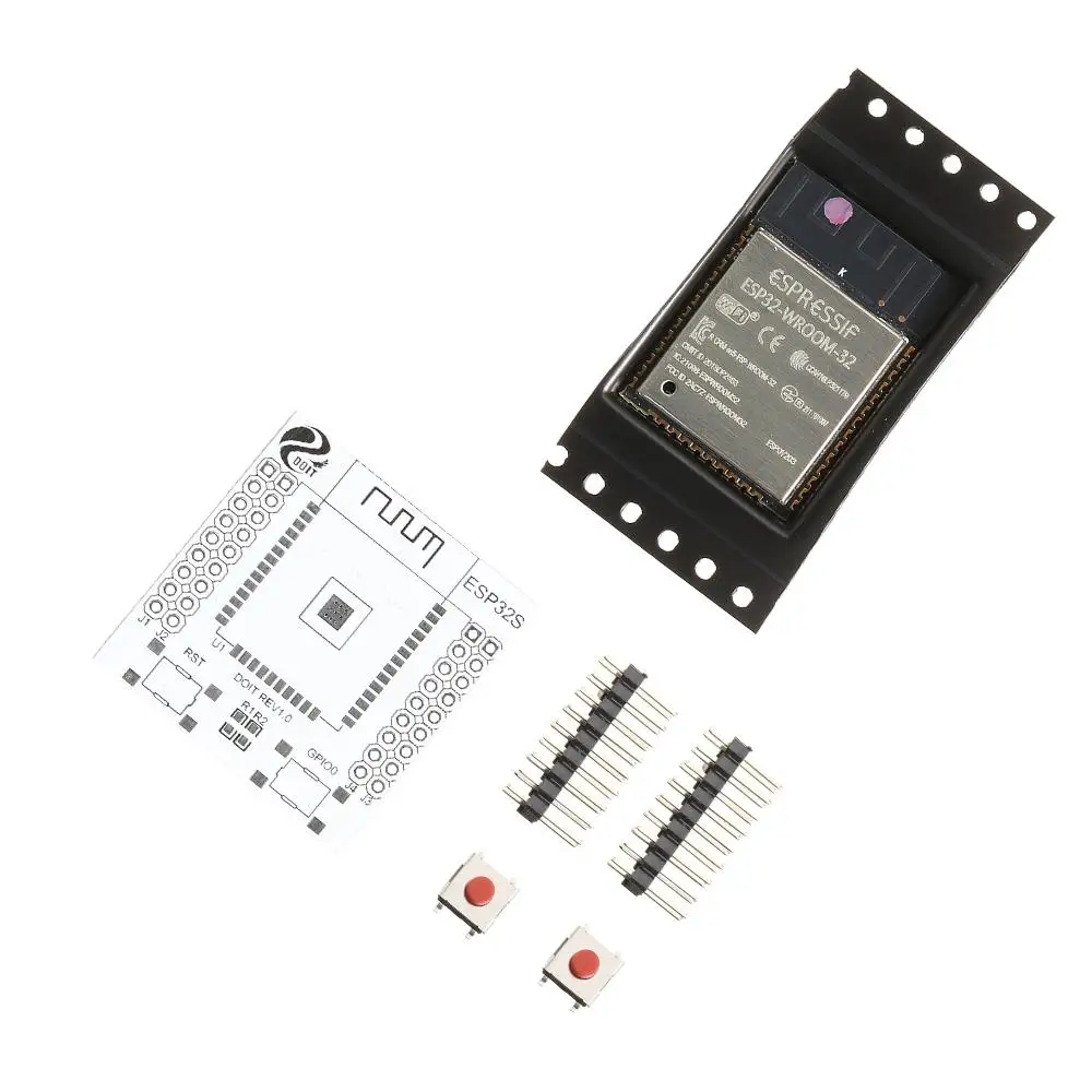 

ESP32 ESP-WROOM-32 IoT Wifi Wlan BLE Module+ESP-32S Adapter Board