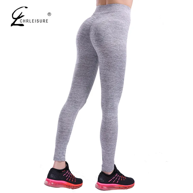 Chrleisure осень Push Up Леггинсы для Для женщин SPORTWEAR тренировки полиэстер бодибилдинг