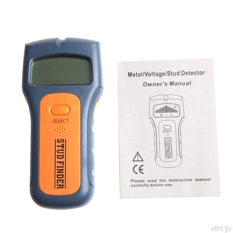 3 IN 1 DETECTOR STUD METAL AC LIVE WIRE TOOL MEASURE ELECTRICIAN BUILDER P365