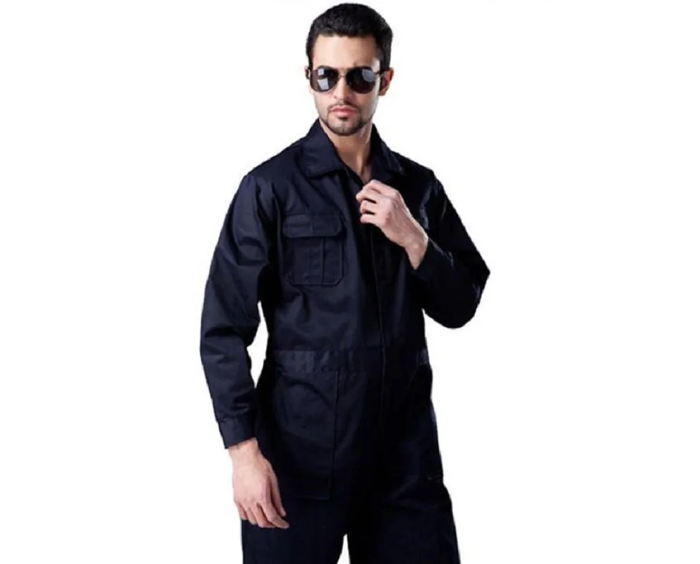 Men Women Workwear Miner Coveralls Protective Coverall Repairman Jumpsuits Working Uniforms Workshop Long Sleevel Coveralls