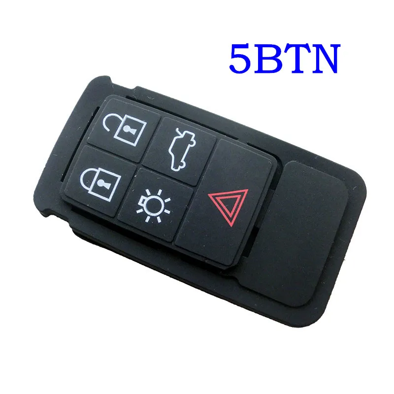 

4+1 Buttons Key Blank Fob Case 5 Buttons Remote Key Shell for Volvo S60 S80 V60 XC60 XC70