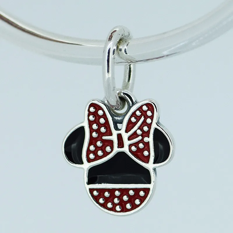 

Authentic 925 Sterling Silver Mouse Icon Pendant Charm Beads Fits Charm Silver 925 Bracelet Jewelry Making Berloques