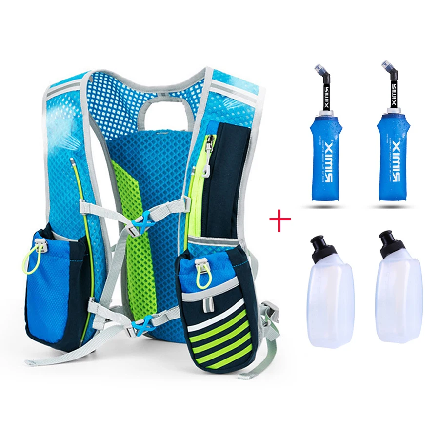

Fanny Pack Running Mobile Jogging Bag Waterproof Sports Waist Cheap Packs Marathon Trail 560Ml Hiking Backpack Vest For Men