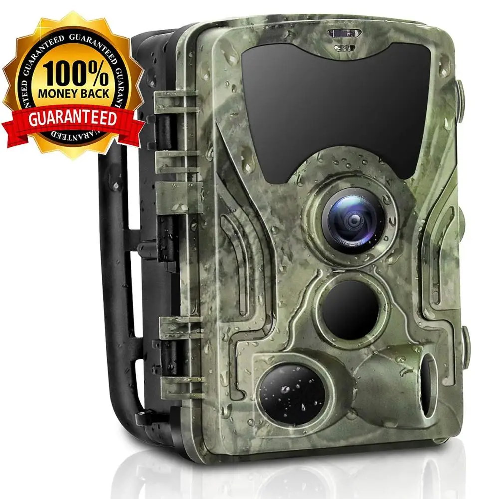 Suntekcam HC-801A Phototrap 16MP Trail Camera IP65 Photo Traps 0.3s Trigger Time 850nm Wild Camera Photo Trap Infrared Camera