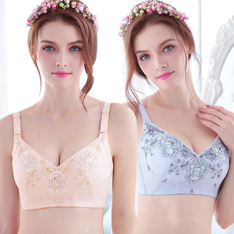 Push Up women bra Plus Size Minimizer Full Figure best quality women bra underwear breathable