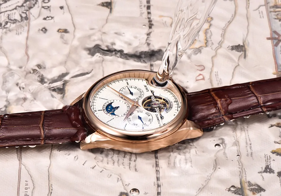 Relojes hombre lige marca relógios masculinos automático