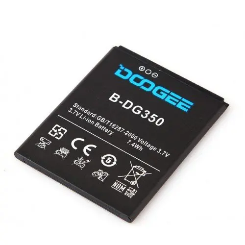 

New Arrival Backup 2200mAh Battery For Doogee DG350 Smart Mobile Phone + + Tracking Number