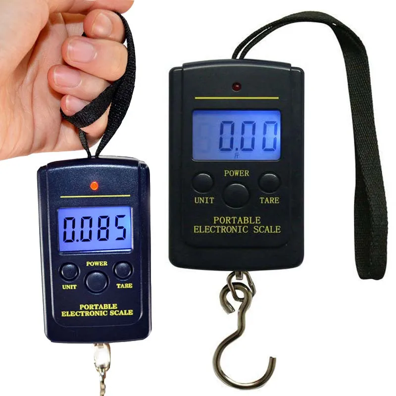 40kg x 20g Electronic Portable mini Digital Scale Luggage Scale Weight Scale 40kg x 20g Electronic Portable mini Digital Scale Luggage Scale Weight Scale