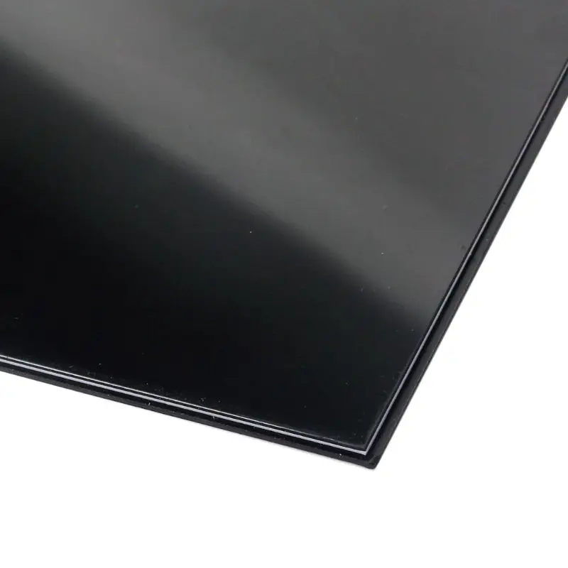 

New Plastic 3ply Guitar Body Blank Scratch Plate Pickguard Sheet Black