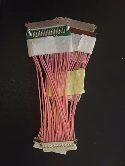 1400*1050 AFFS modified private sidings For IBM X60 X60S X61 X61S LCD High resolution Conversion line cable for HV121P01 SXGA+