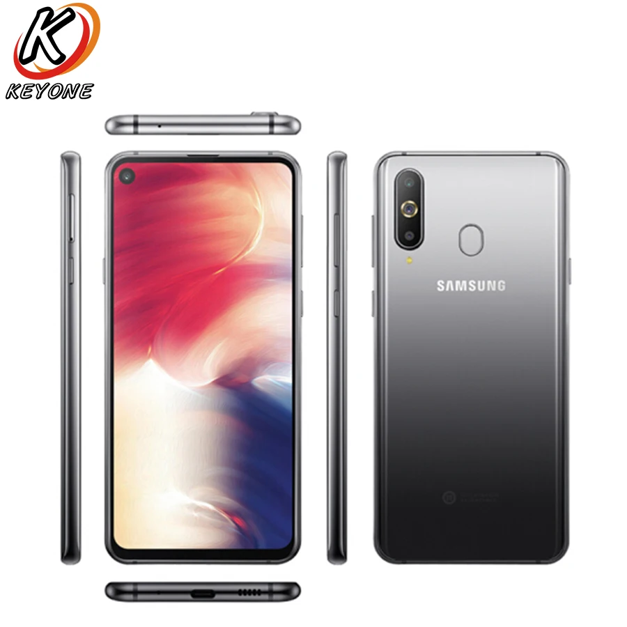 Мобильный телефон samsung Galaxy A8s SM-G8870 LTE, 6,4 дюймов, 6 ГБ ОЗУ, 128 Гб ПЗУ, четыре ядра, Snapdragon 710, четыре камеры, NFC, две sim-карты