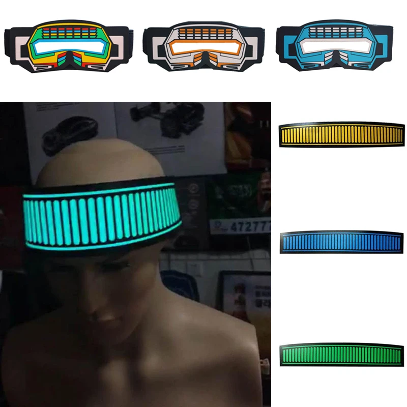 halloween music voice control luminous glowing hairband headband maskschina - Online Halloween Music halloween music voice control luminous glowing hairband headband maskschina - Online Halloween Music