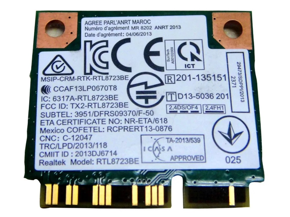 Realtek rtl8723be wireless lan 802. 11. 11n pci-e nic. Realtek rtl8723be 802. 2.