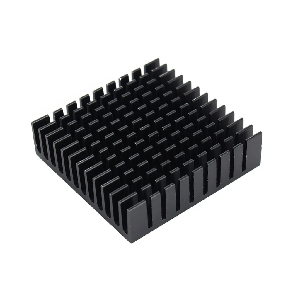 10Pcs Aluminum Cooling Fin Heat Sink 40mm*40mm*11mm Electronic Heatsink