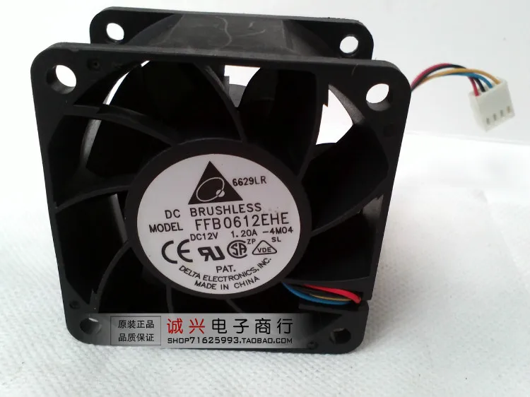

For delta 6038 12v 1.20a ffb0612ehe 4 line server cooling fan