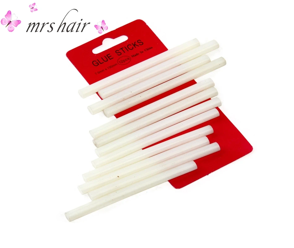 Keratin Glue Sticks 12pc/pack Hot Melt Glue Sticks 10mm*7mm Professional Hair Tools 5 Colors For Fusion Keratin Hair Extensions Keratin Glue Sticks 12pc/pack Hot Melt Glue Sticks 10mm*7mm Professional Hair Tools 5 Colors For Fusion Keratin Hair Extensions