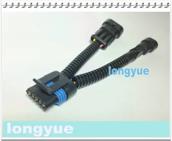 

longyue 10pcs MAF Adapter Harness With IAT Plug Series 3/II to LQ4 New