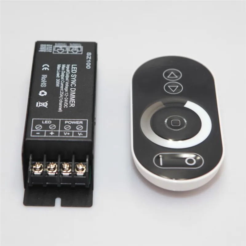 Free Shipping RF LED Touching Controller SYNC 300W DC12V 24V LED