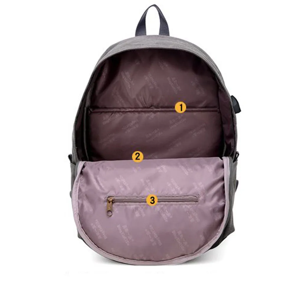 Aelicy, Роскошный Многофункциональный рюкзак для мужчин и женщин с зарядкой от USB, рюкзак для ноутбука, рюкзак для путешествий, школьные сумки для девочек и мальчиков, Rugzak