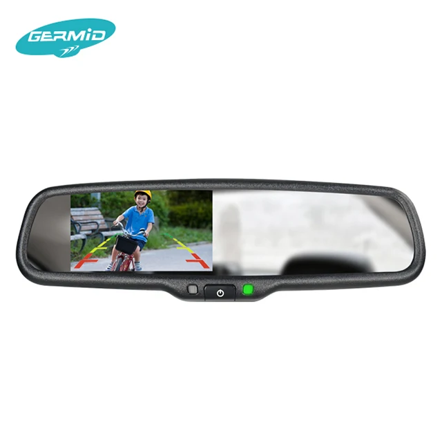 AK 043LADCT GERMID Premium Electrochromic Auto Dimming Rear View Mirror