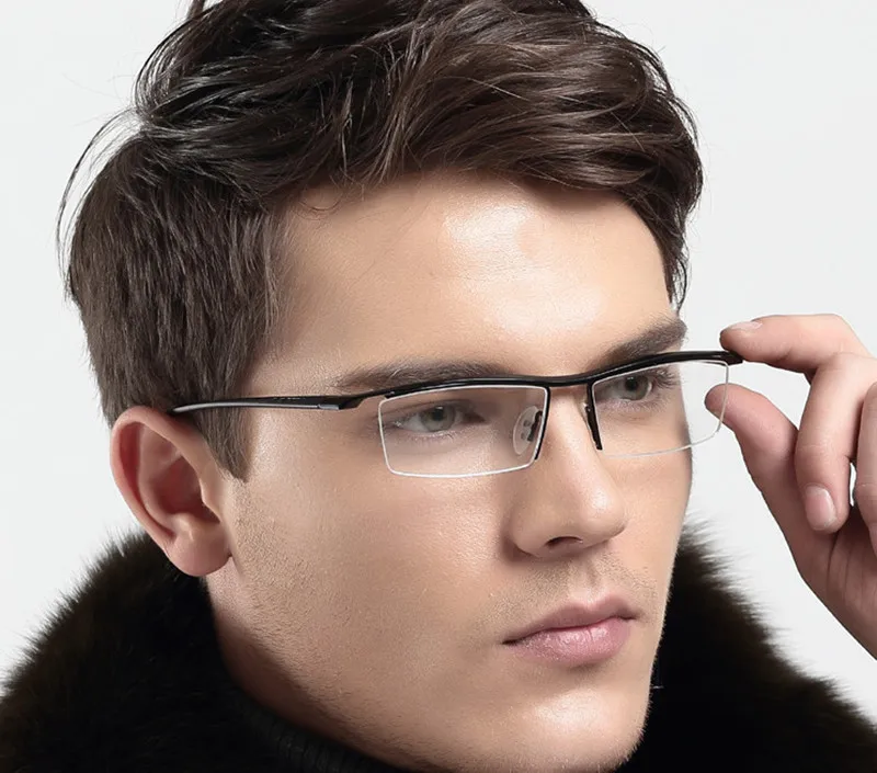 TR90 гибкие полуоправы для очков для мужчин и женщин, модные очки для близорукости, очки Rx, очки хорошего качества