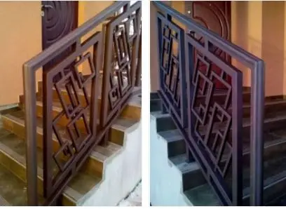 Us 199 0 Hench 100 Handmade Forged Custom Designs Ornamental Wrought Iron Railings In Window Security Bars From Home Improvement On Aliexpress