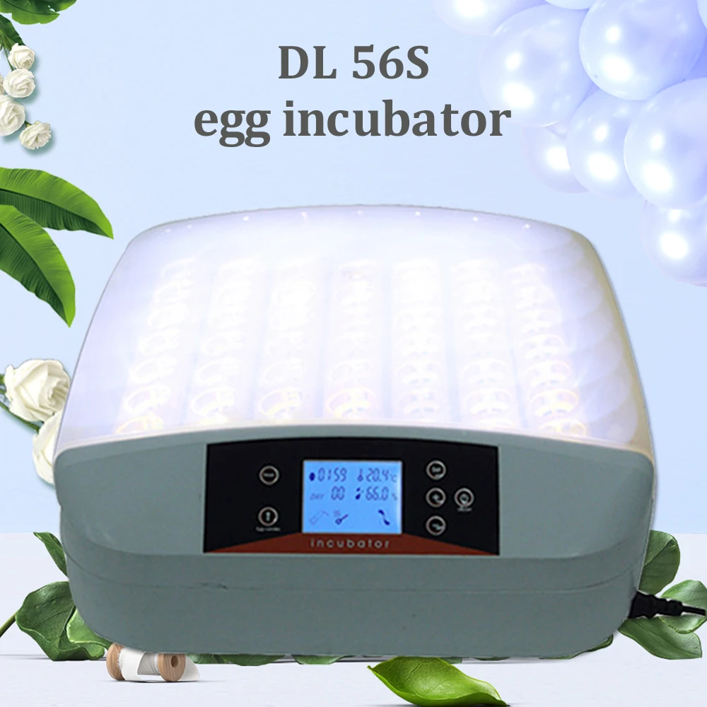 

48 Eggs Intelligent Automatic Egg Incubator Digital Temperature Control Egg Incubator Hatcher for Chicken Duck Bird