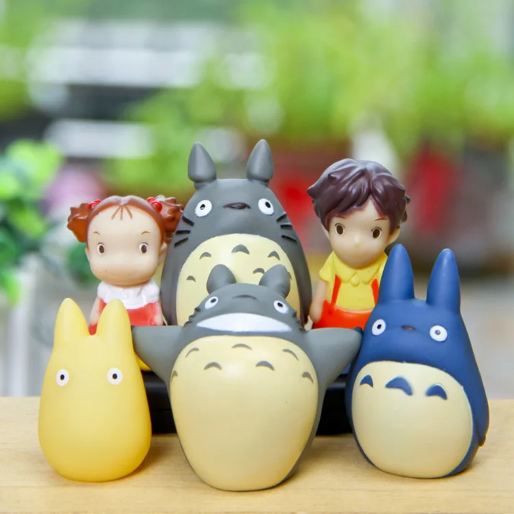 Japan Anime Japanese Finger Puppets My Neighbor Totoro Mei Blue Green