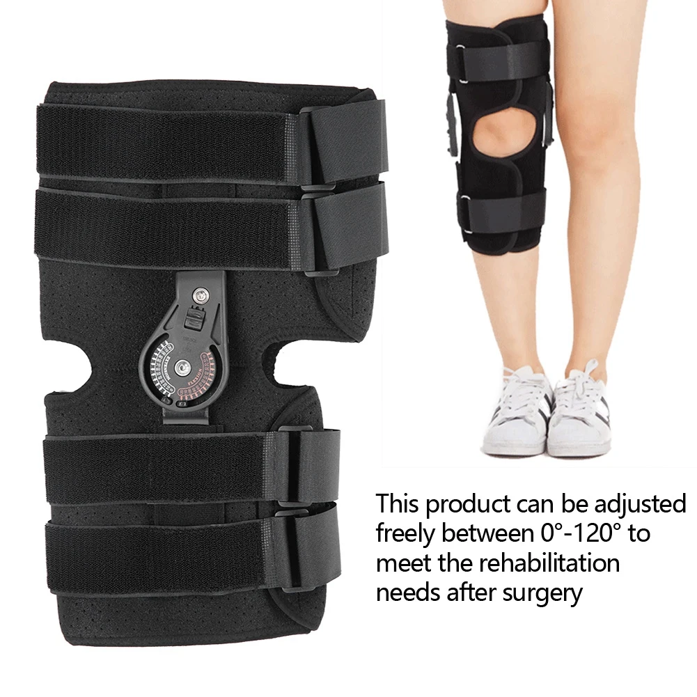 Регулируемый Медицинский Бандаж на колено поддержка Ортез коленной чашечки колено крепежная панель рукав колено шина поддержка артрита облегчение боли