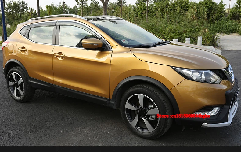Набор аксессуаров подходит для nissan QASHQAI 2014 2016 боковые оконные дефлекторы защита