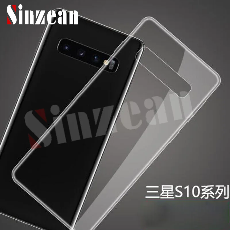100 шт. Высокое качество для samsung S10E Note 10 Pro ультрапрозрачный Мягкий чехол из ТПУ для Galaxy S10 Plus прозрачный силиконовый чехол