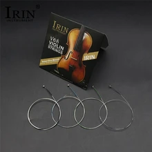 ИРИН V68 4 шт./компл. скрипки строка EADG для 1/8 1/4 1/2 3/4 4/4 общий Размеры Струнные инструменты аксессуары