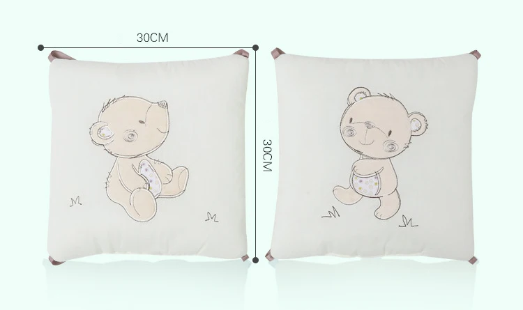 Детская кровать бампер хлопок/плюшевый Детский комплект постельного белья для новорожденных детей ясельного возраста детская кровать вокруг льняной кроватки бортики для кроватки