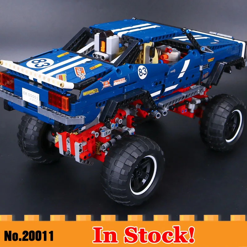 

20011 Technic Series Compatible with Legoed 4x4 Crawler Exclusive Edition 41999 Off-road Vehicles Building Blocks Kid Toys