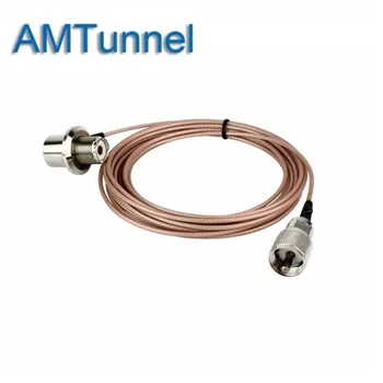 

Mobile Radio Walkie Talkie Antenna 5 Meter Coaxial Cable UHF/PL-259 Male to Female for YAESU ICOM KENWOOD Handheld radio