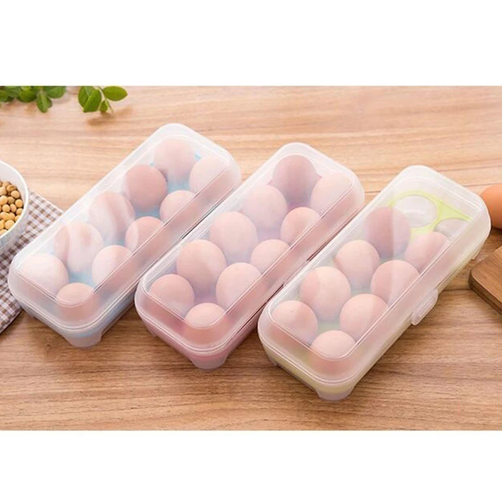 1 шт. пластиковый прозрачный ящик для хранения яиц кухонный холодильник чехол для хранения