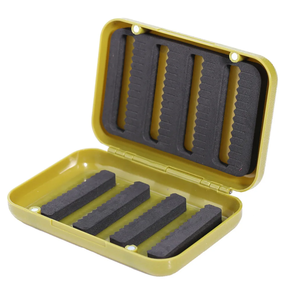Portable Plastic Fly Fishing Lure Bait Hook Storage Case Waterproof Gear Box