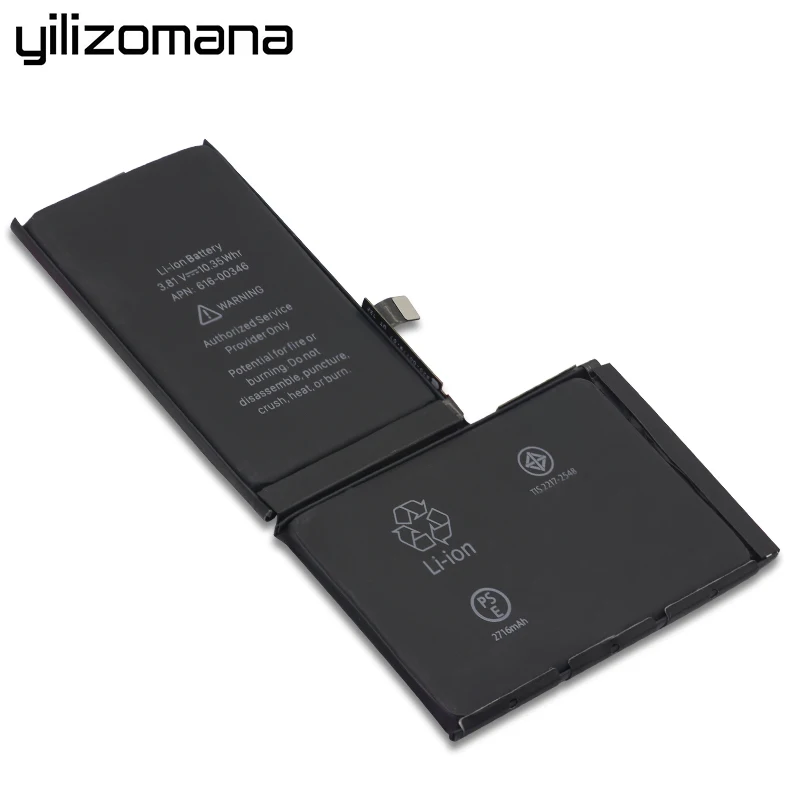 YILIZOMANA Original Mobile Phone Battery For Apple iPhone X Capacity 2716mAh Replacement Li-ion battery iPhoneX with Free Tools YILIZOMANA Original Mobile Phone Battery For Apple iPhone X Capacity 2716mAh Replacement Li-ion battery iPhoneX with Free Tools
