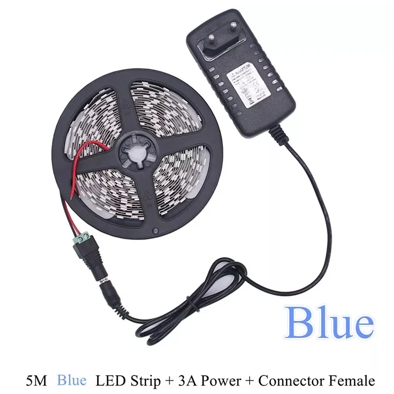 5 м 300 светодиодов 5050 Светодиодная лента гибкий свет набор SMD5050 RGB RGBW полоса + 44key/40key