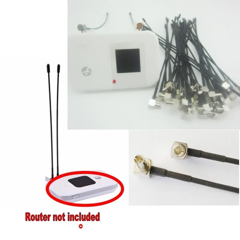 Новая антенна TS9 соединитель 2 шт. 4G LTE 5dBi 18 см для HUAWEI E8372 E5577 E5573 и т. д.| |