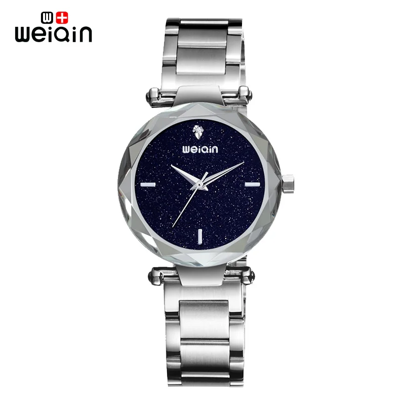 

WEIQIN Brand Star Dial Design Women Watches 2019 Fashion Luxury Ladies Watch Waterproof Clock Elegant Dress Montre Femme