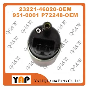 Топливный насос для FITToyota Camry Solara RAV4 2.4L 3.5L 23221-46020 951-0001 P72248 1993-2012