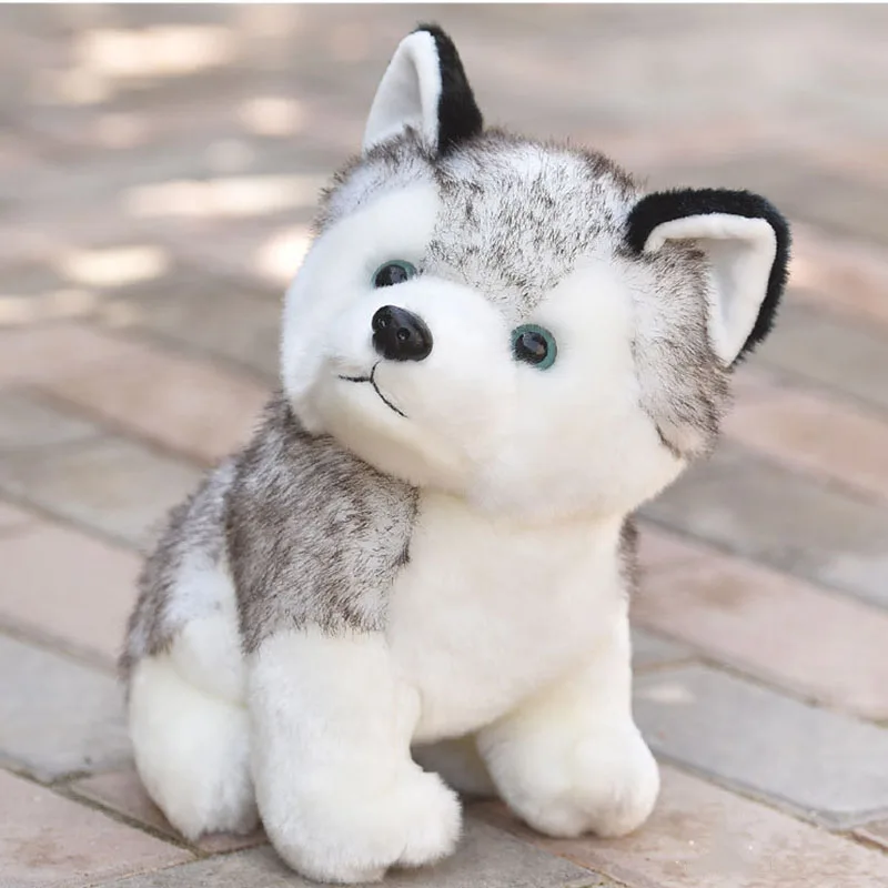 9 см/18 см плюшевая собака хаски Kawaii щенок мягкие игрушки милый ребенок подарок дети куклы